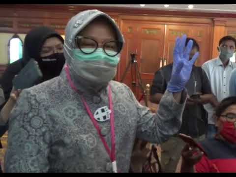 Video Risma Bilang Data Pemprov Ke Presiden adalag Data Lama